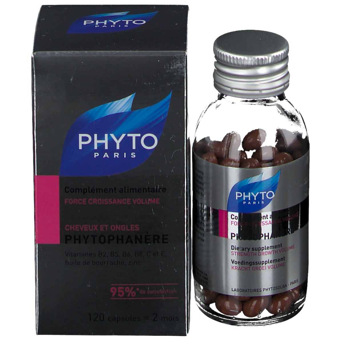 PHYTO PHYTOPHANÈRE Force croissance volume cheveux et ... PHYTO PHYTOPHANÈRE Force croissance volume cheveux et ...