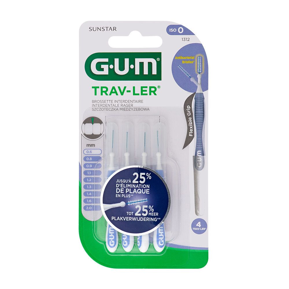 Sunstar GUM Trav-ler® Interdentalbürste 0,6 mm