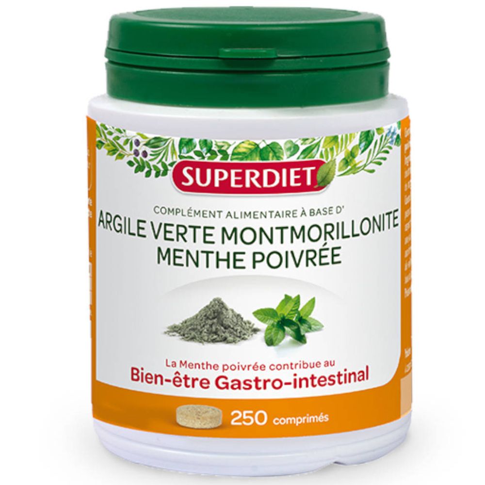 SUPER DIET Argile verte Montmorillonite