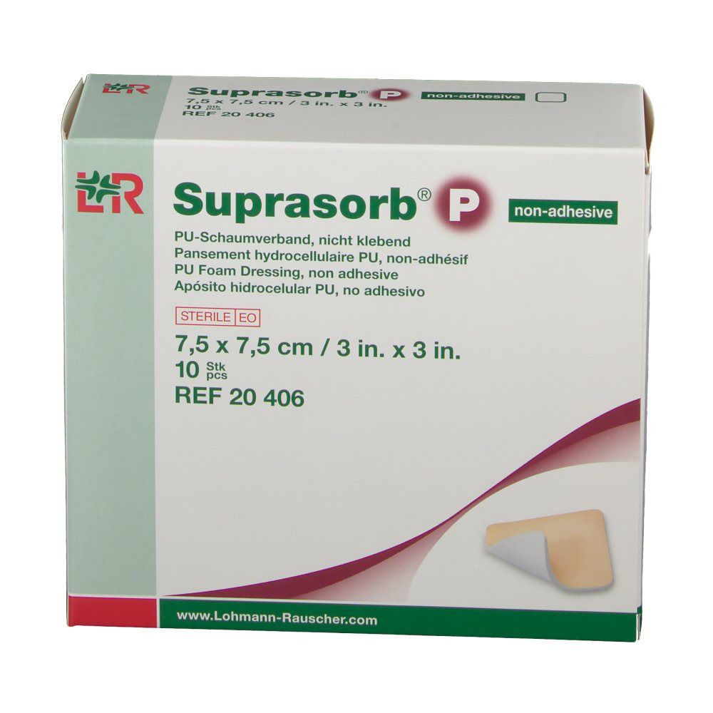 Suprasorb® P 7,5 x 7,5 cm - shop-apotheke.ch