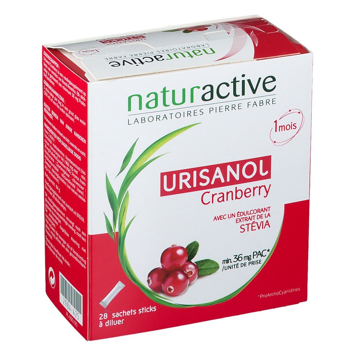 Pierre Fabre naturactive Urisanol Cranberry
