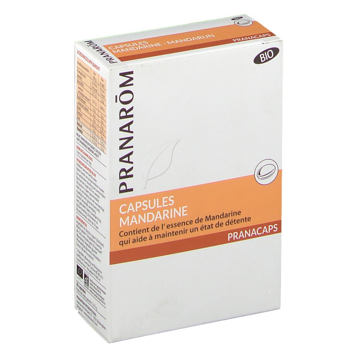Pranarôm CAPSULES MANDARINE Bio