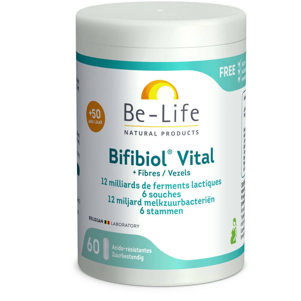 Image of Be-Life Bifibiol® Vital + Ballaststoffe +50 Jahre