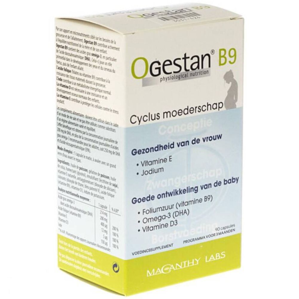 Ogestan® B9 Zyklus bei Mutterschaft