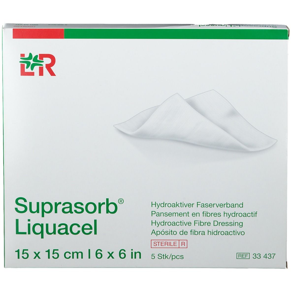 Suprasorb Liquacel 15 x 15cm