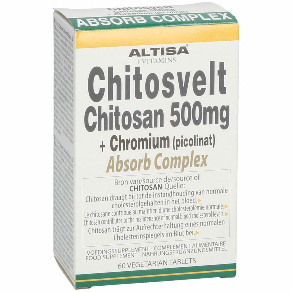 Image of ALTISA® Chitosvelt Chitosan 500 mg + Chromium