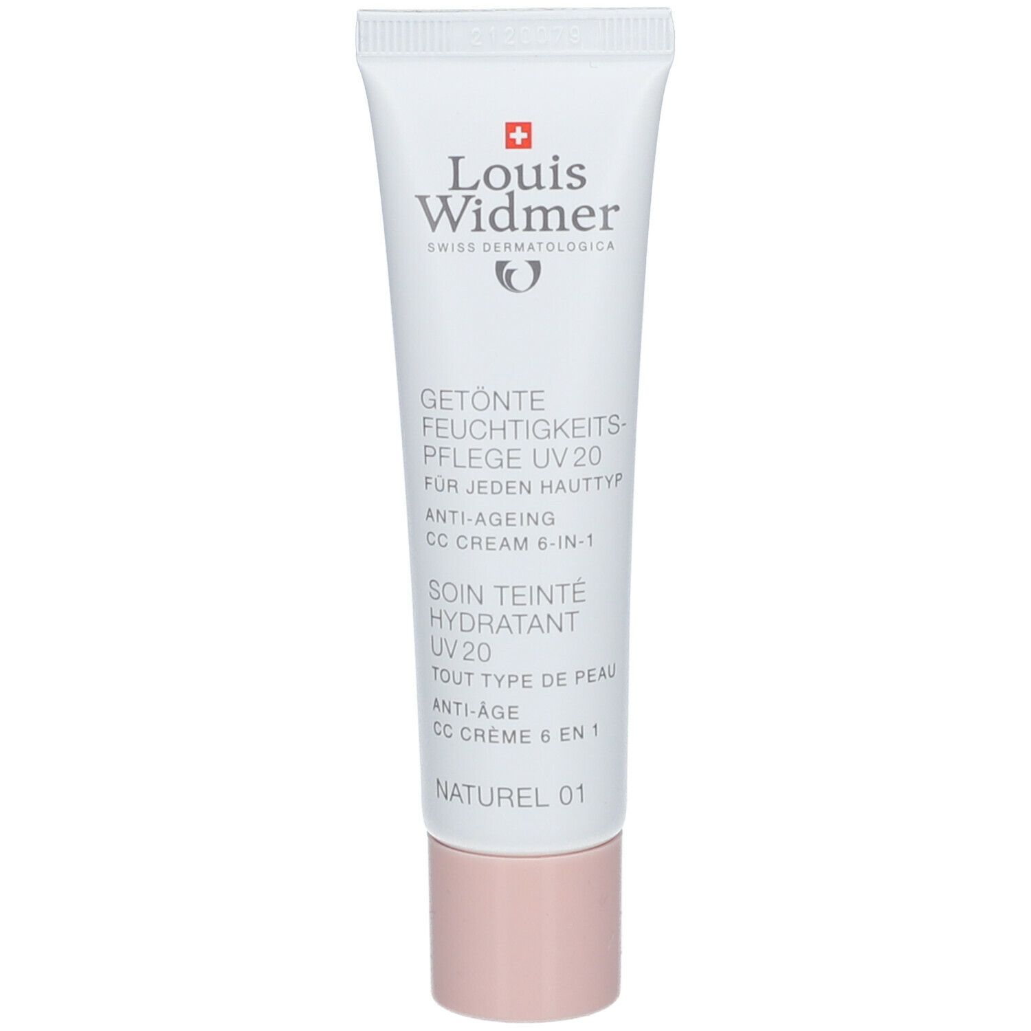 Louis Widmer Soin Teinté Hydratant UV 20 Naturel 01 légèrement parfumée