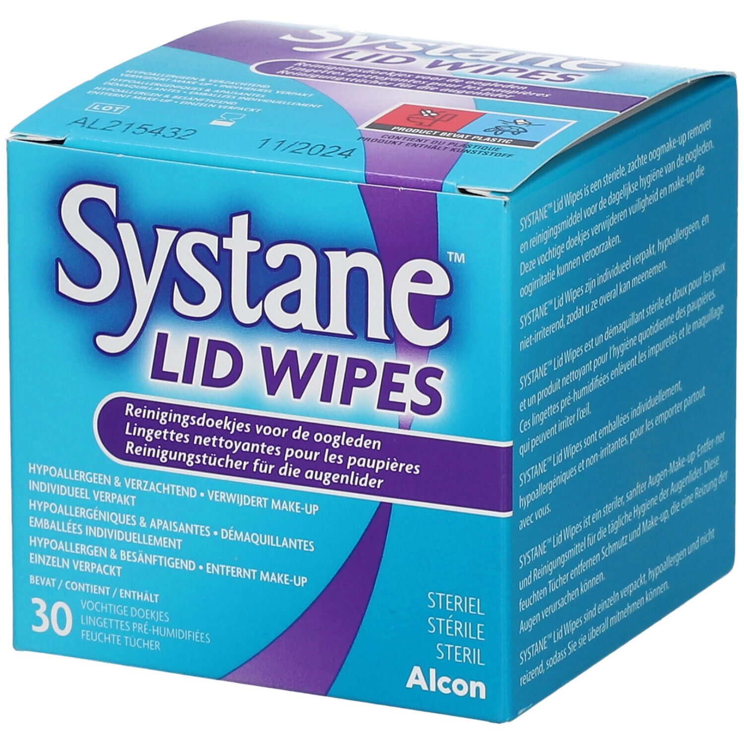Image of Systane® Lid Wipes Steril