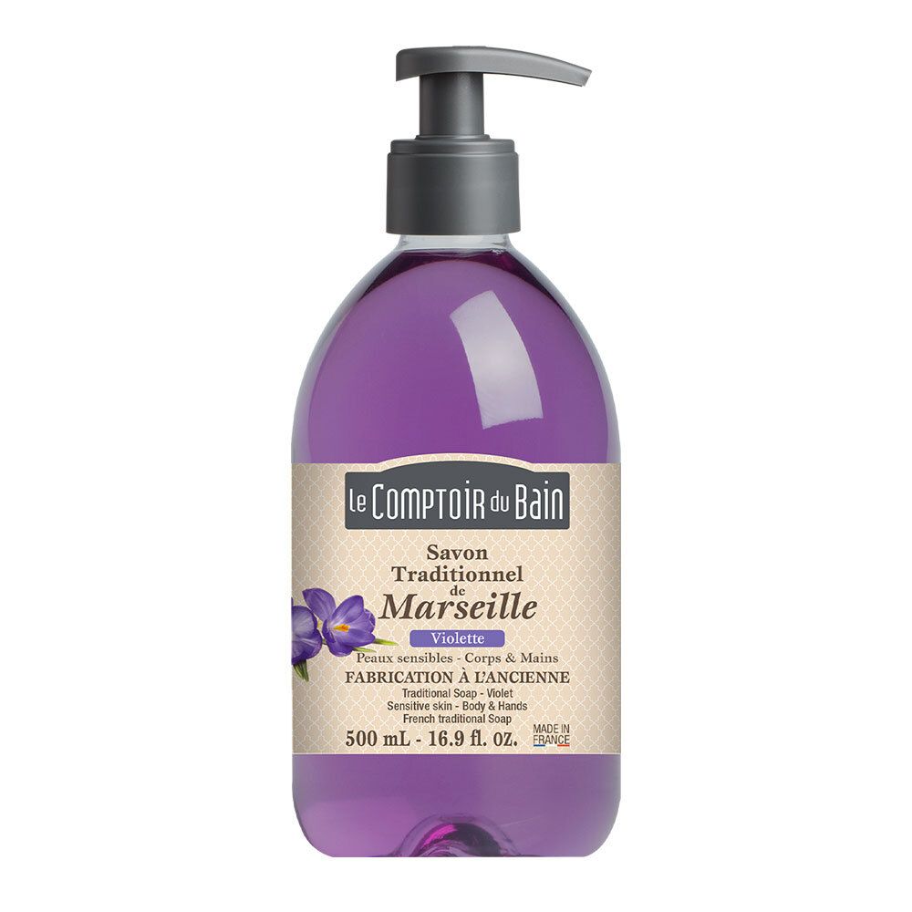Le Comptoir du Bain Traditionelle Marseille Seife Veilchen-Duft
