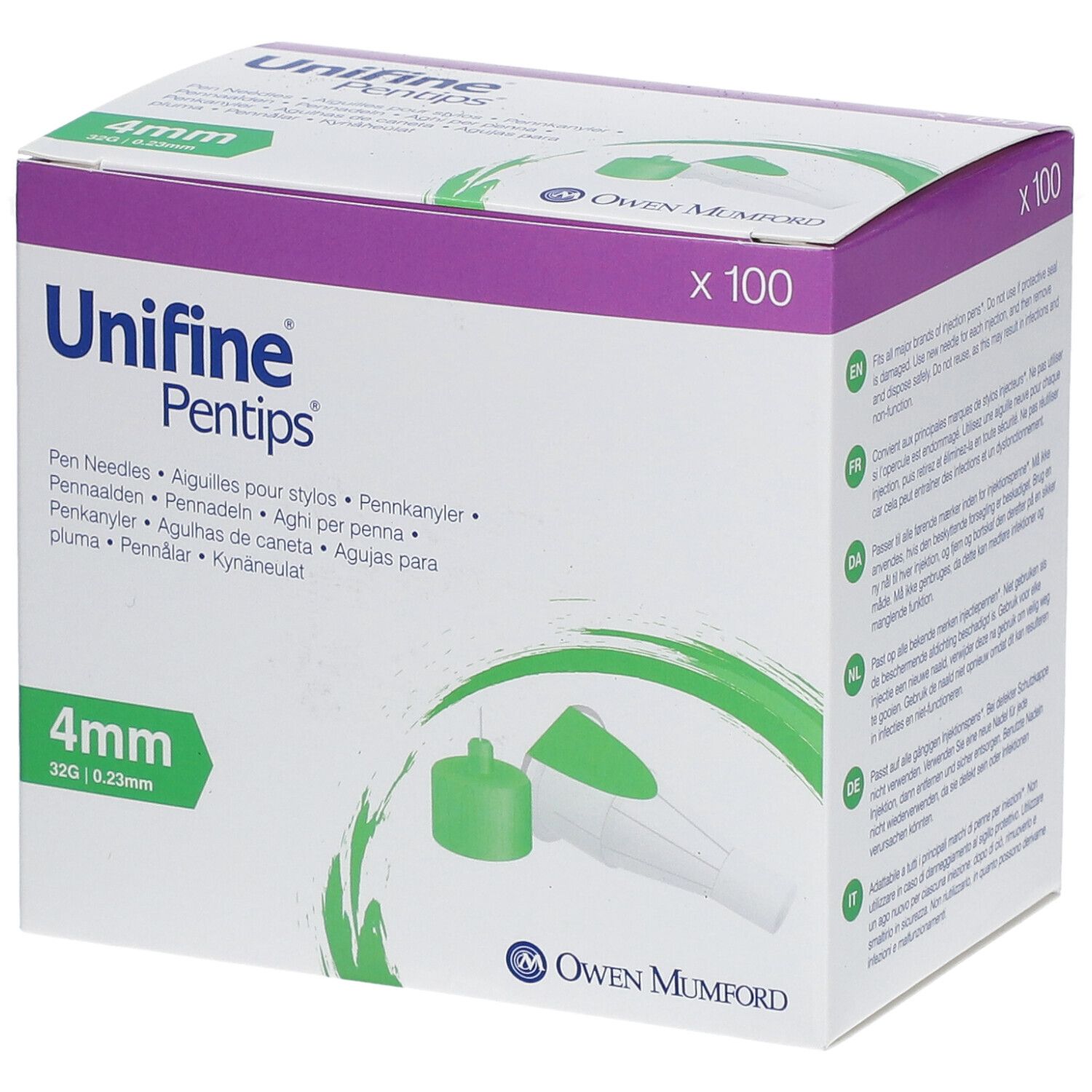 Image of Unifine® Pentips® Pennadeln 4 mm