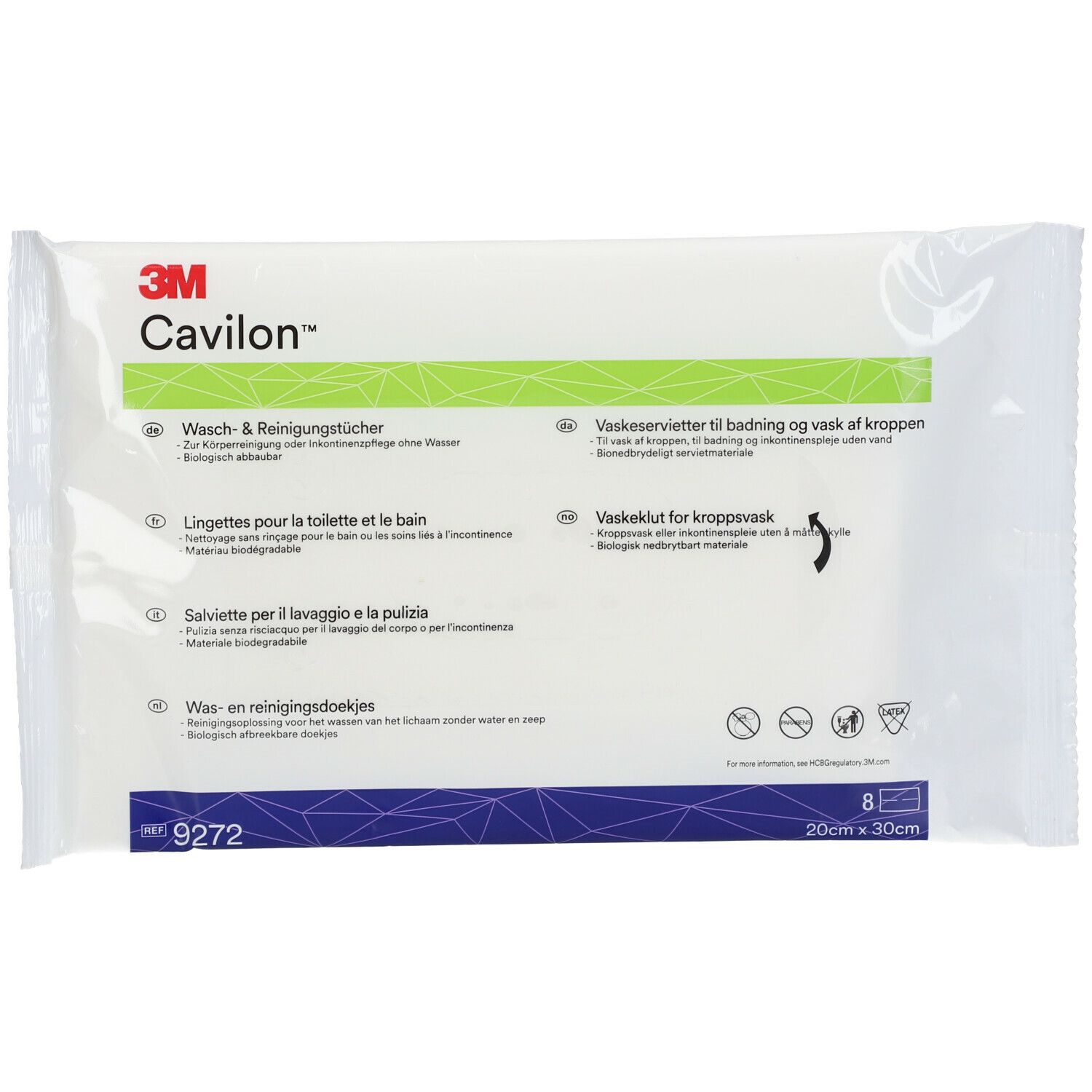 Image of 3M Cavilon™ Wasch- & Reinigungstücher