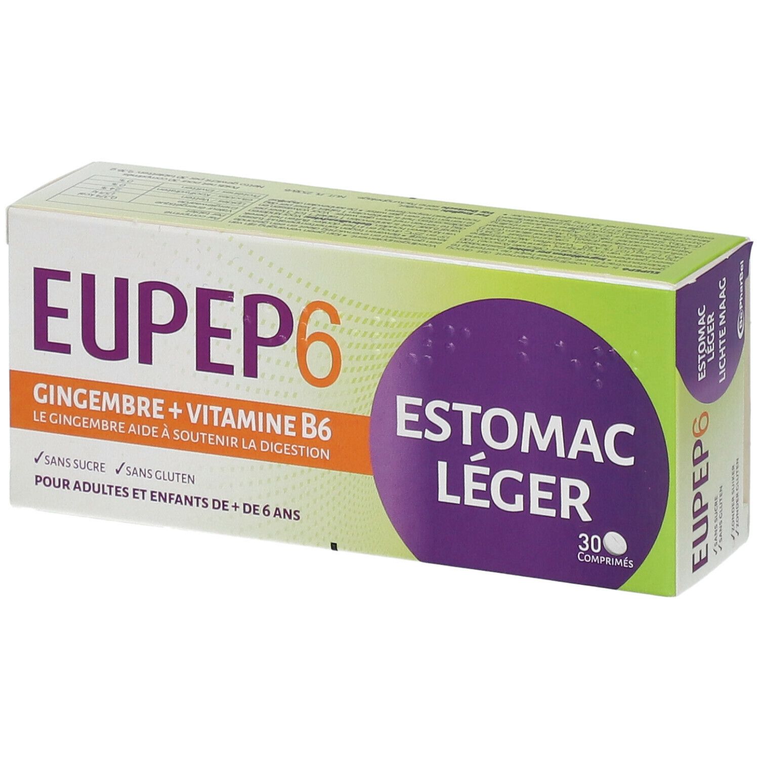 Eupep 6 Ingwer & Vitamin B6