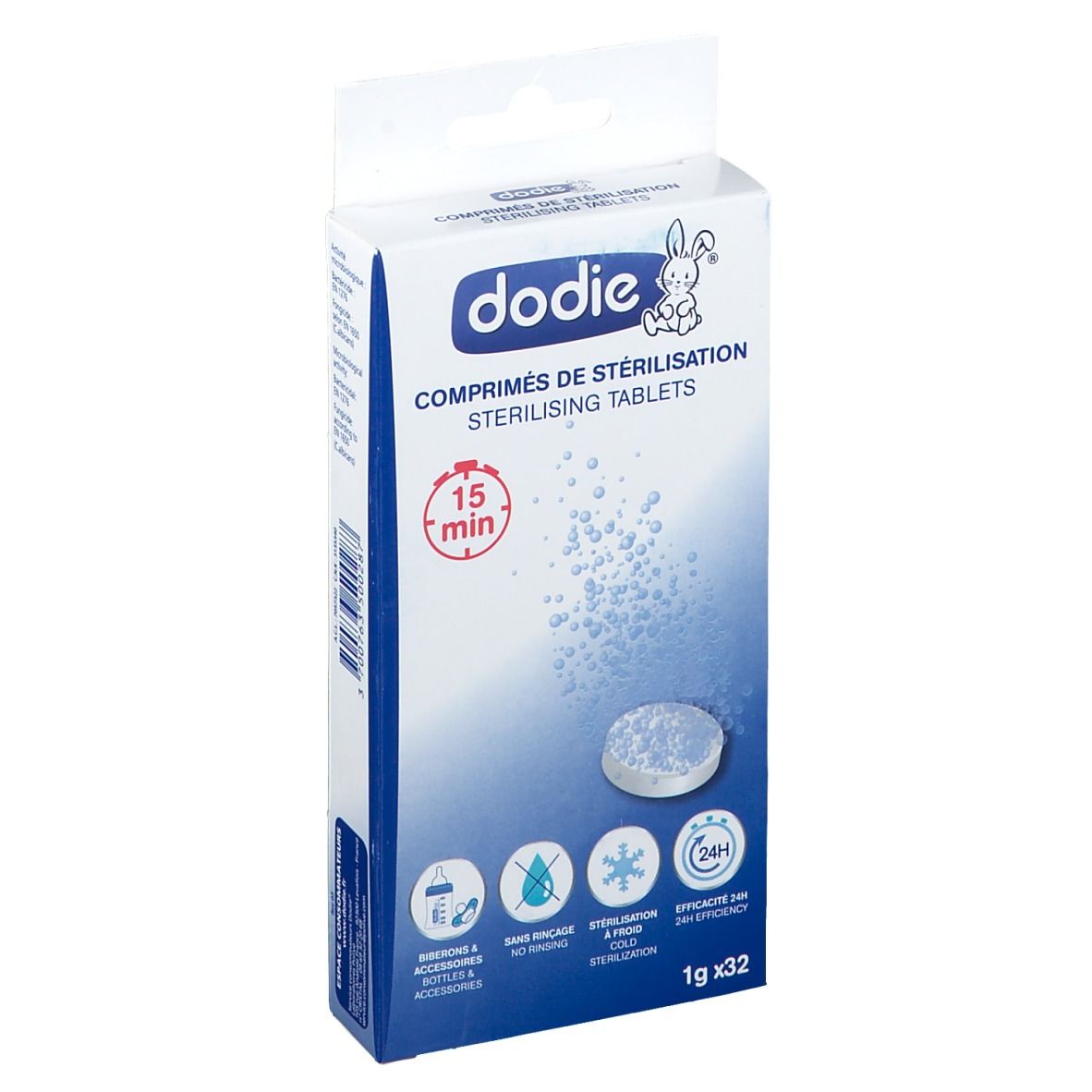 dodie® Reinigungstabs für Babyflaschen