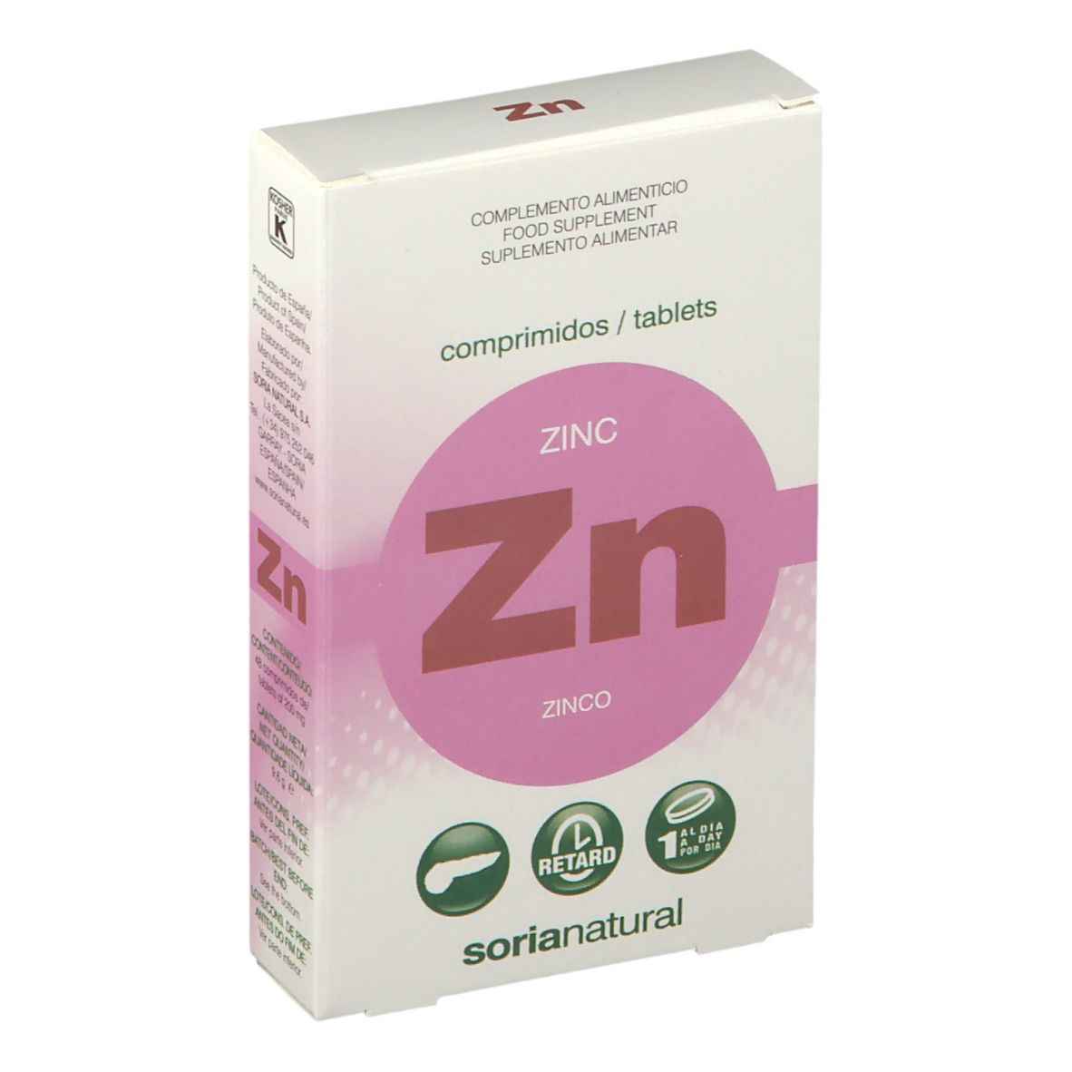 Soria Natural Zinc Retard