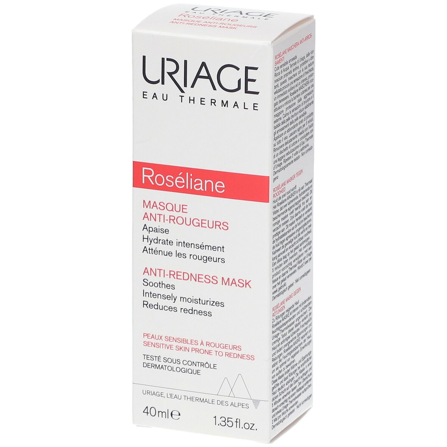 Image of ROSELIAN Uriage Anti-Rotness Maske