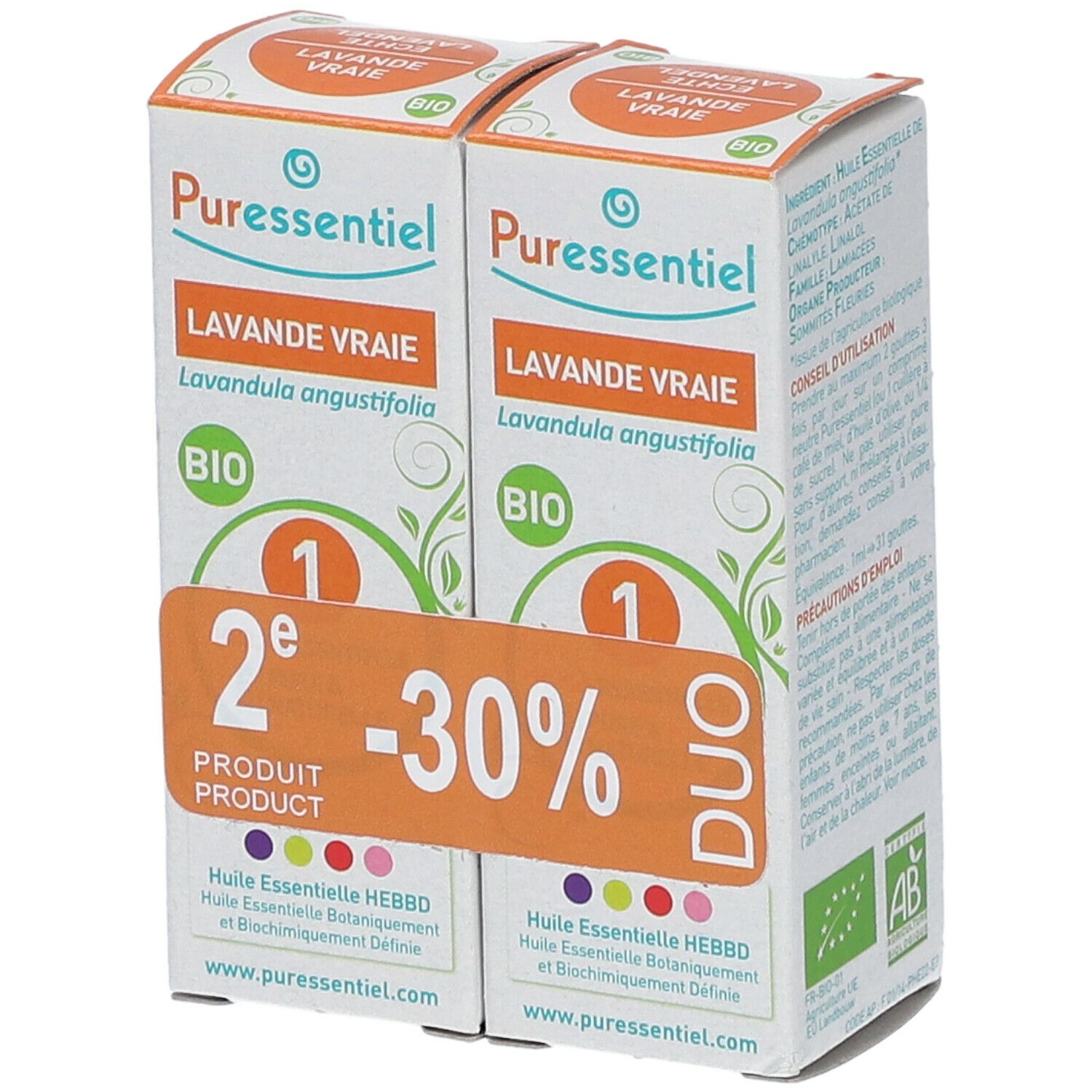 Puressentiel Bio ätherisches Öl echter Lavendel