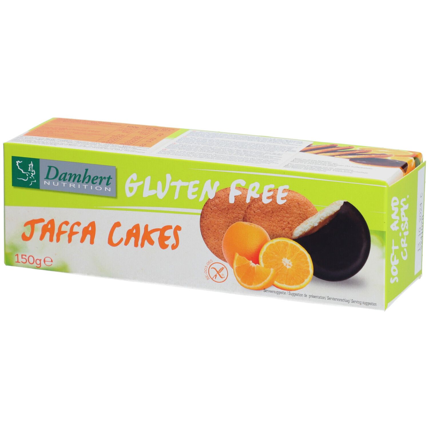 Damhert Gluten Free Jaffa Cakes