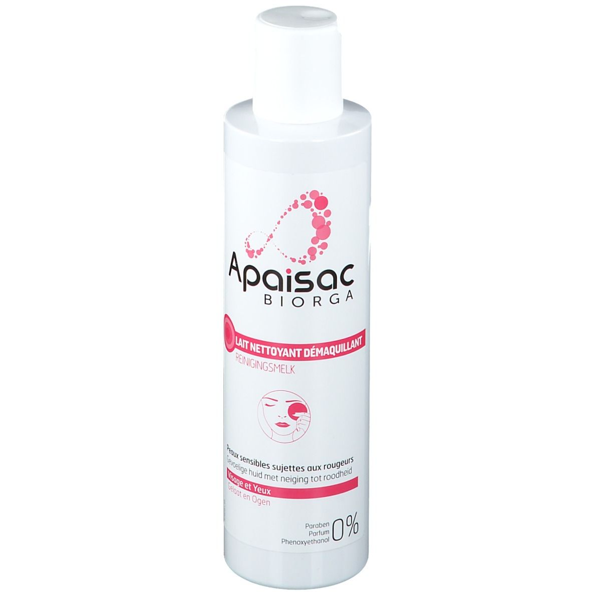 Apaisac Biorga Lait Démaquillant