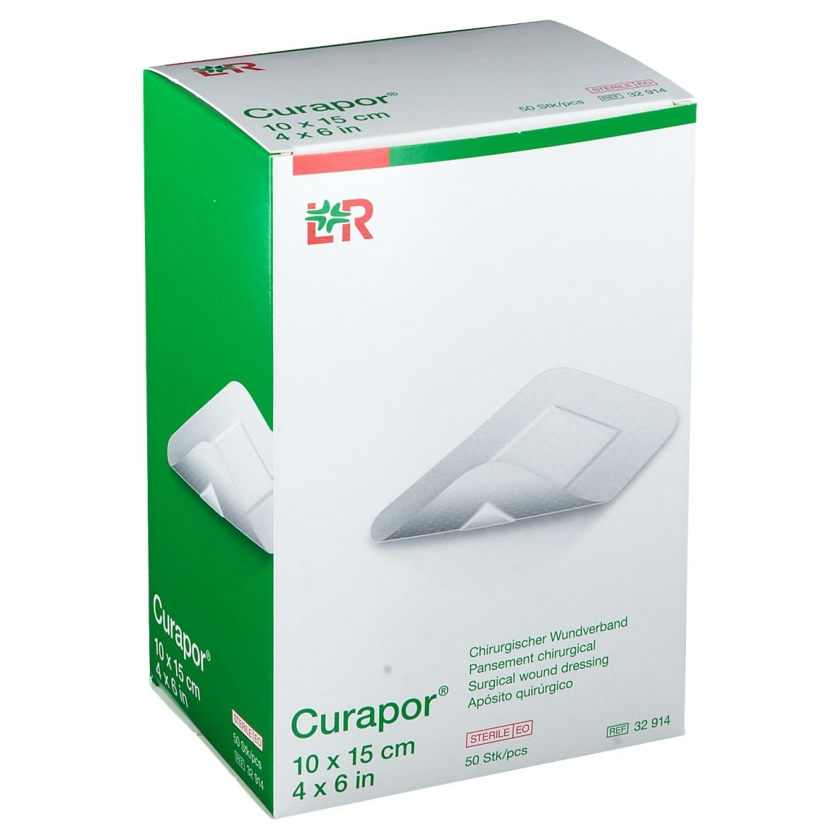 Curapor® Wundverband 15 x 10 cm steril
