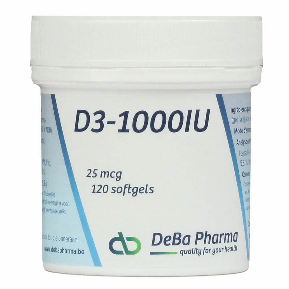 Image of Deba Pharma D3-1000 IU 25 µg