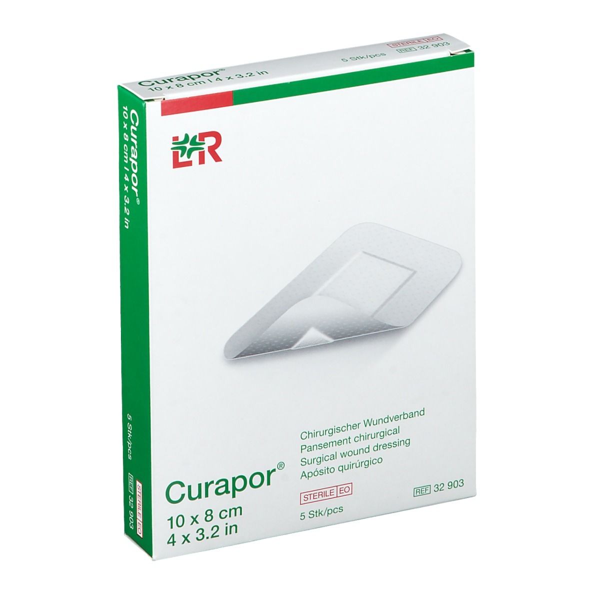 Curapor® Wundverband 10 x 8 cm steril