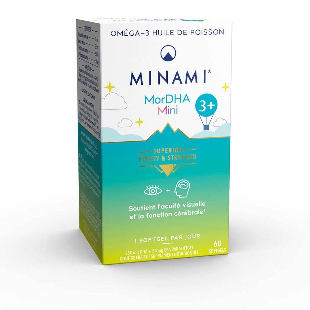 Image of MorDHA® MINI 3+ OMEGA-3 Fisch Öl