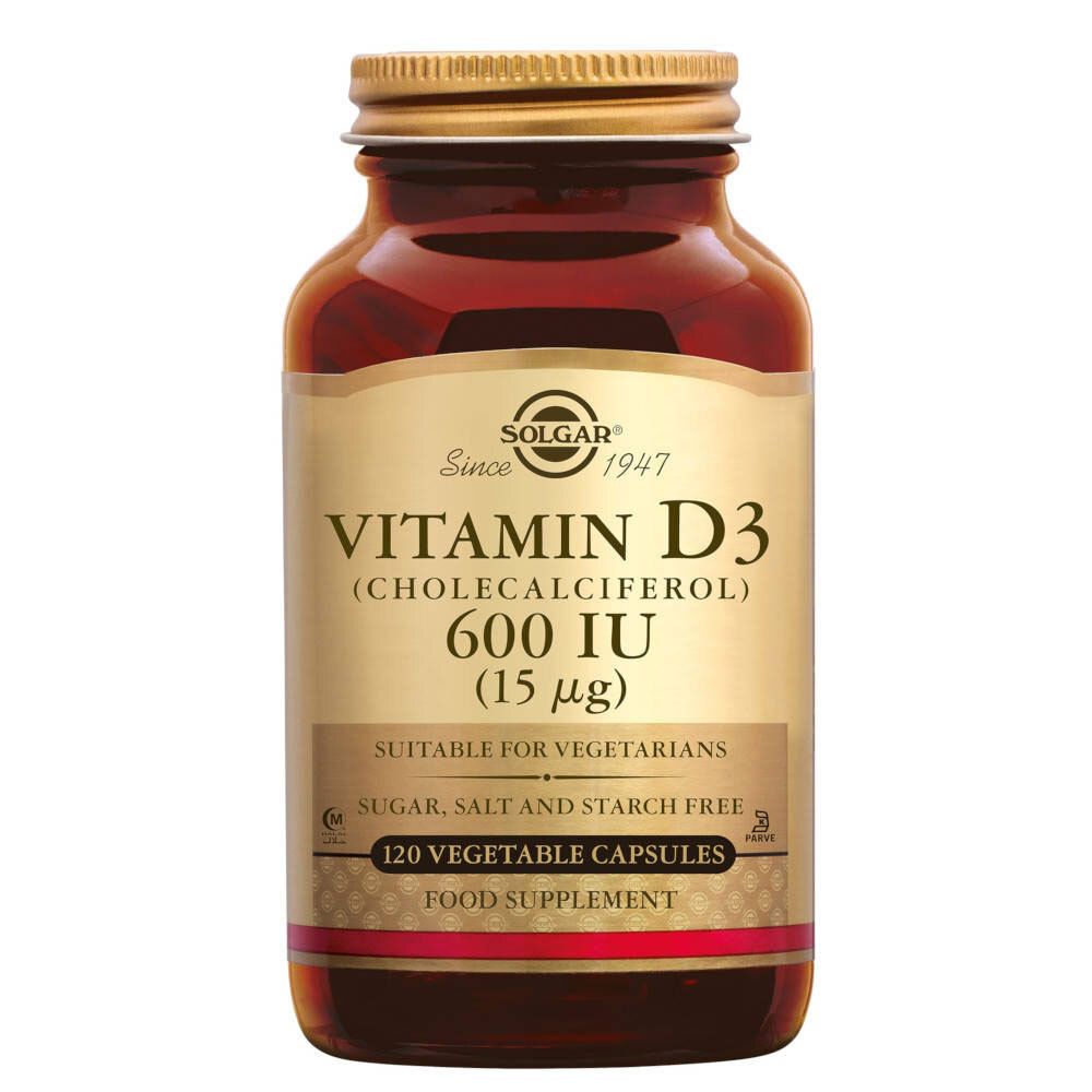 Solgar® Vitamin D3 15 µg