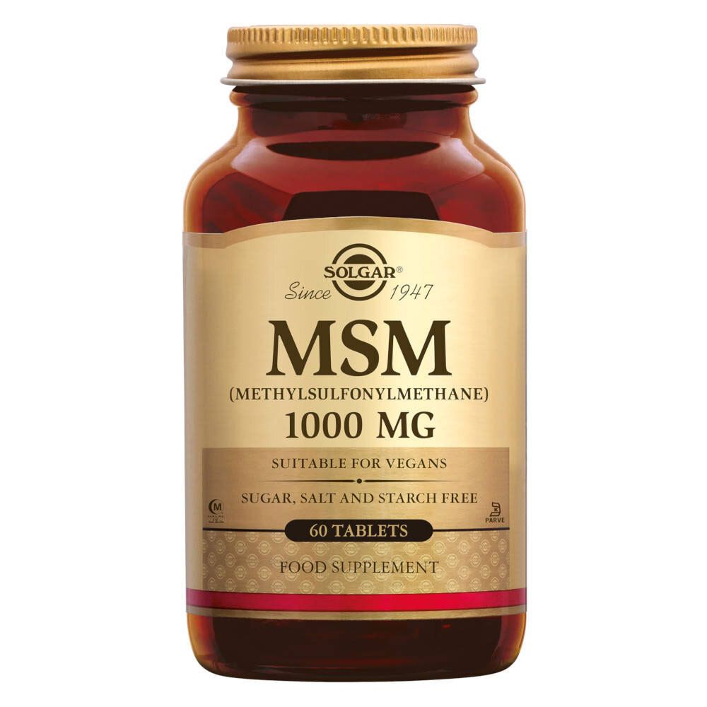 Solgar® MSM Methylsulfonylmethane 1000 mg