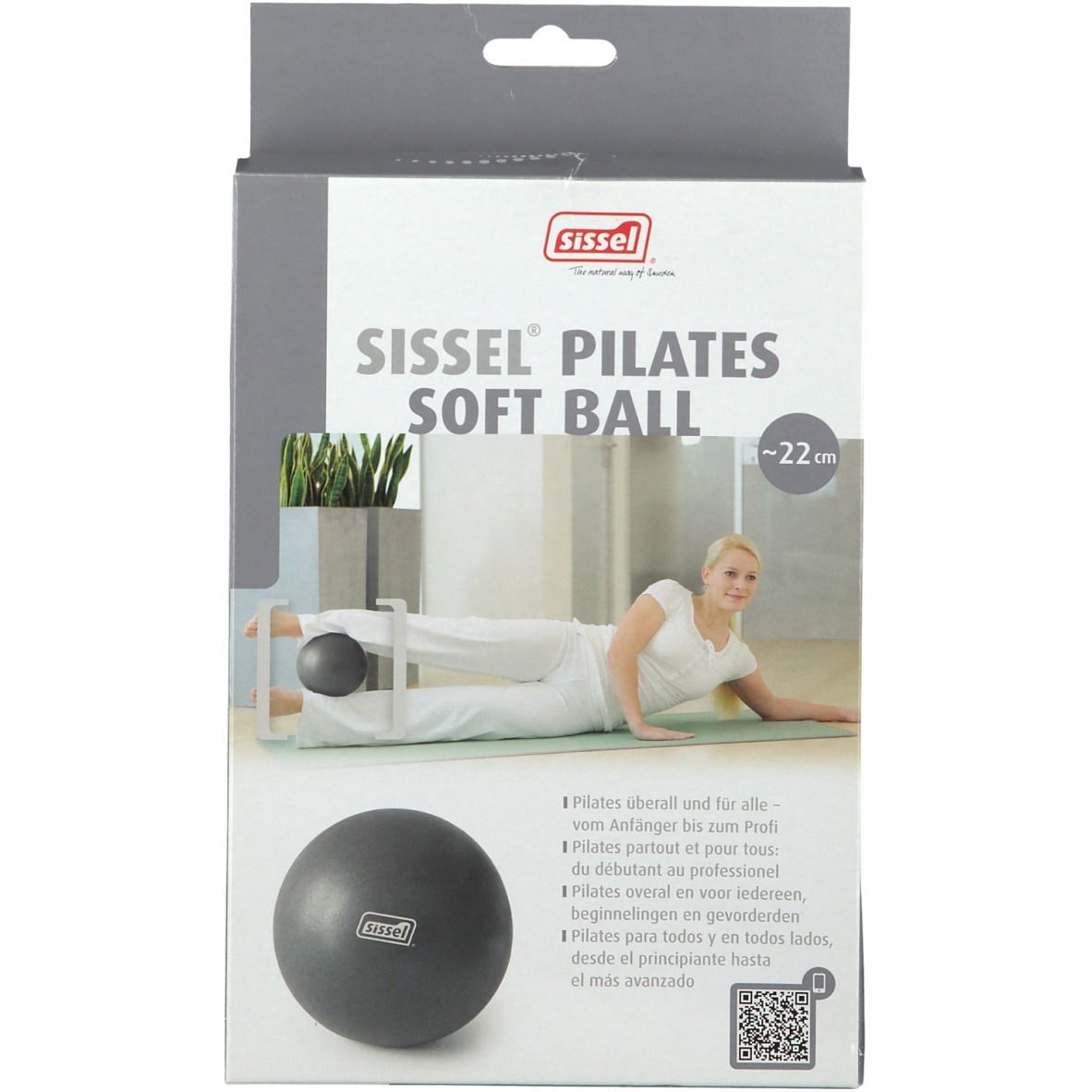 Image of SISSEL® Pilates Soft Balls Ø22 cm Gris