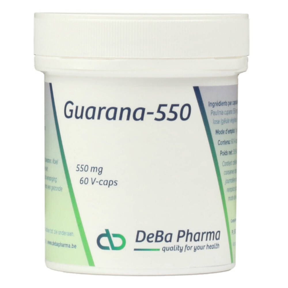 Image of DeBa Pharma Guarana 550 mg