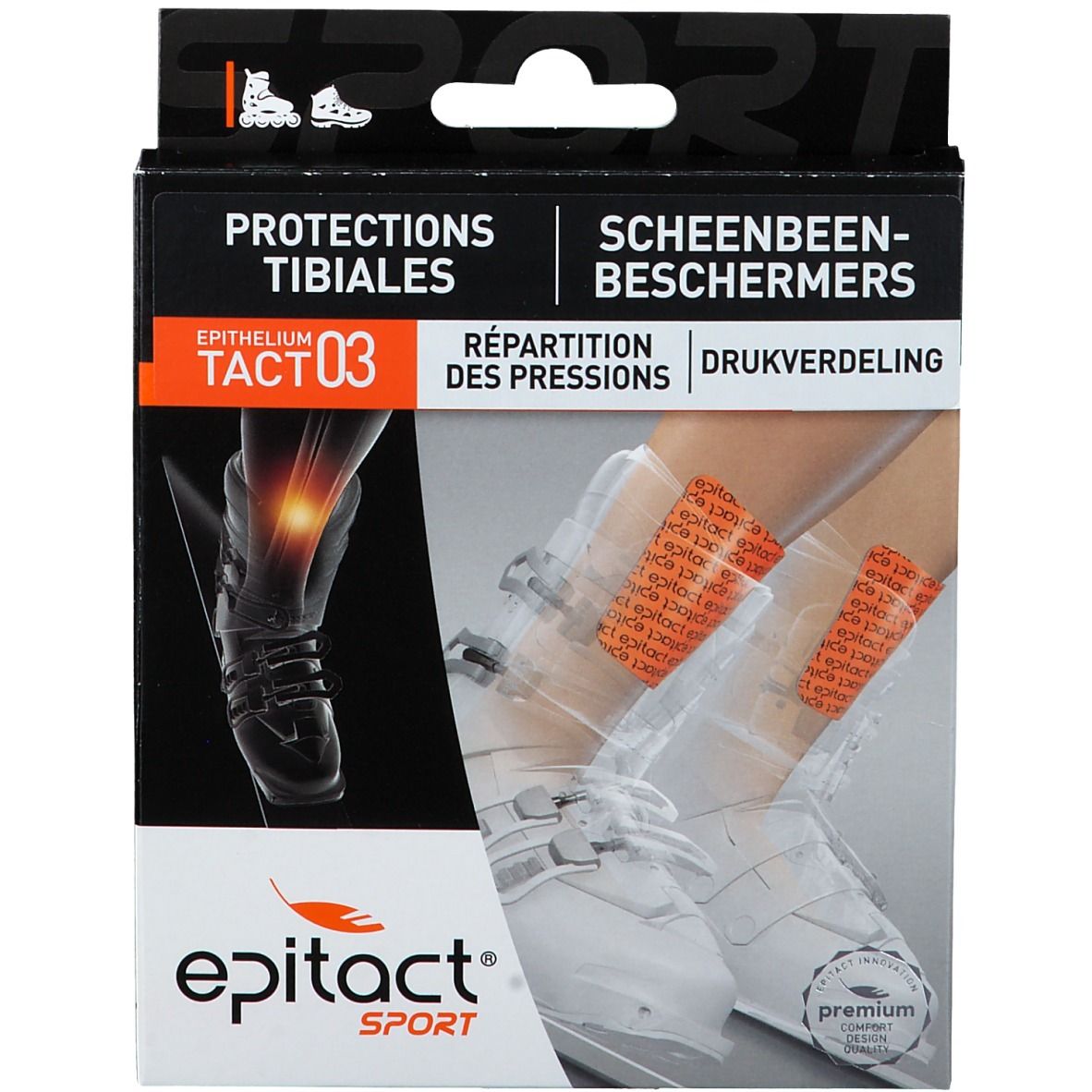 epitact® Schienbeinschützer Sport