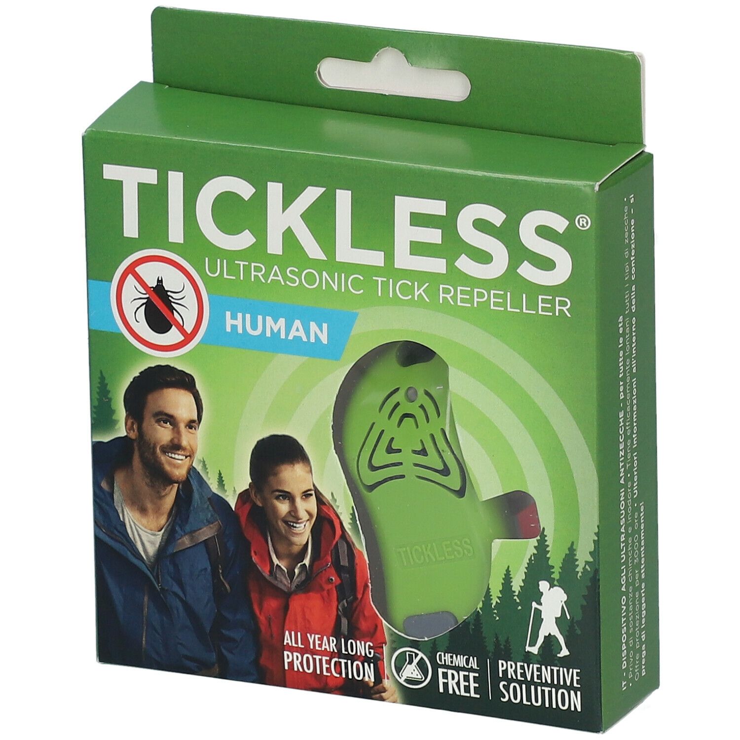 TICKLESS Ultraschall - Abwehr Zecke, Floh grün