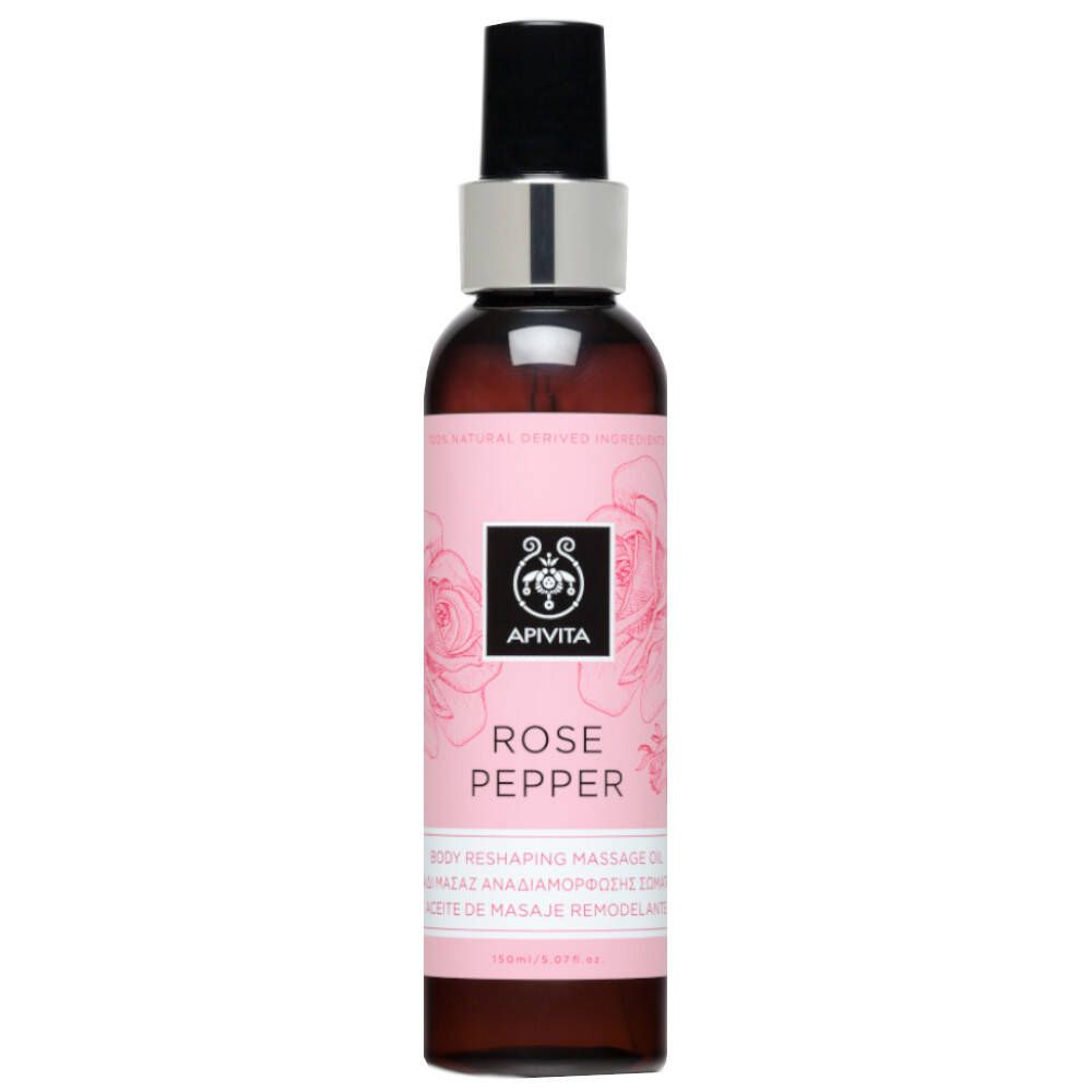 Image of APIVITA Rose Pepper Body Reshaping Massageöl