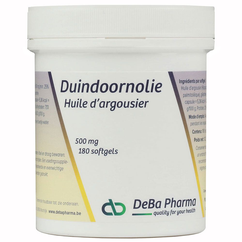 DeBa Pharma Sanddornöl 500 mg