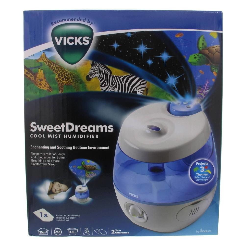 Image of VICKS® SweetDreams Luftbefeuchter mit Lichtspiel