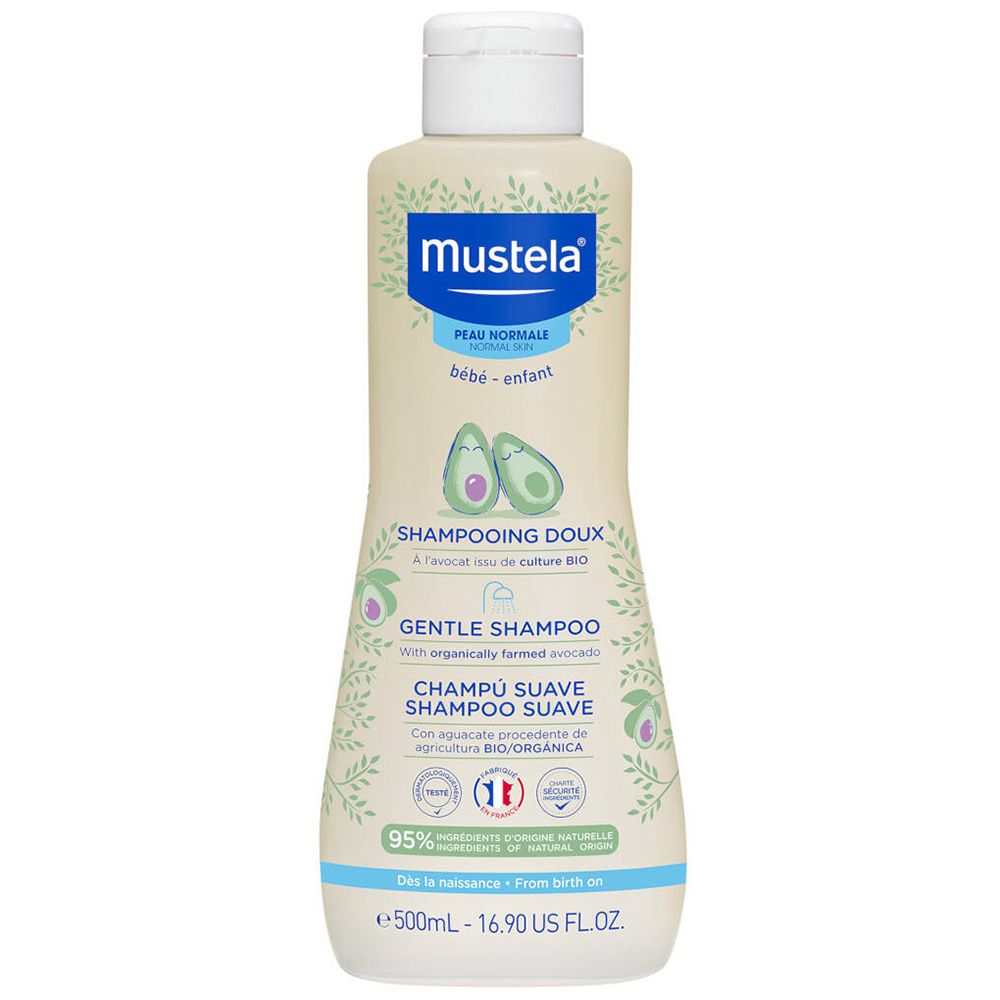 mustela® bébé Sanftes Shampoo für normale Haut