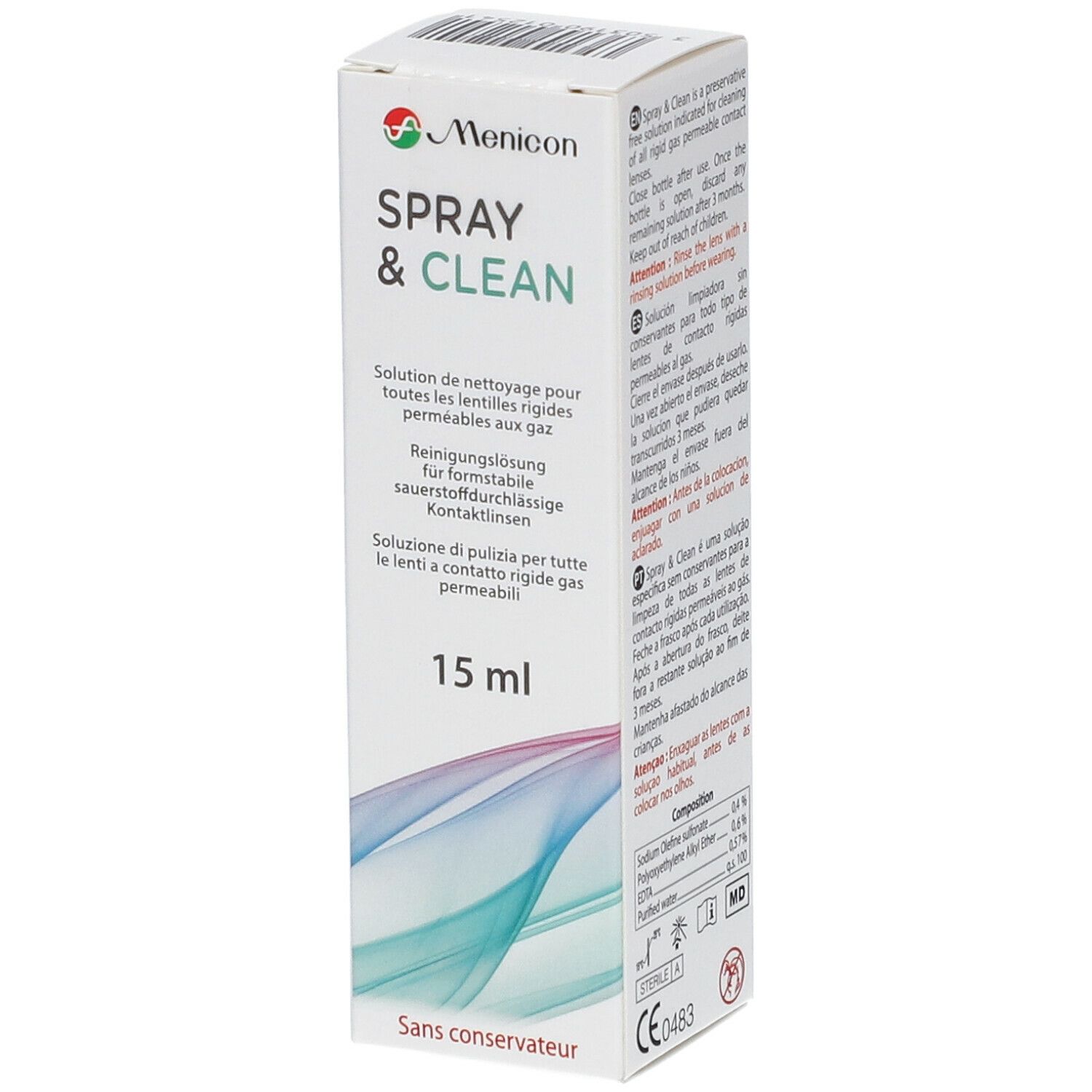 Menicon Spray & Clean