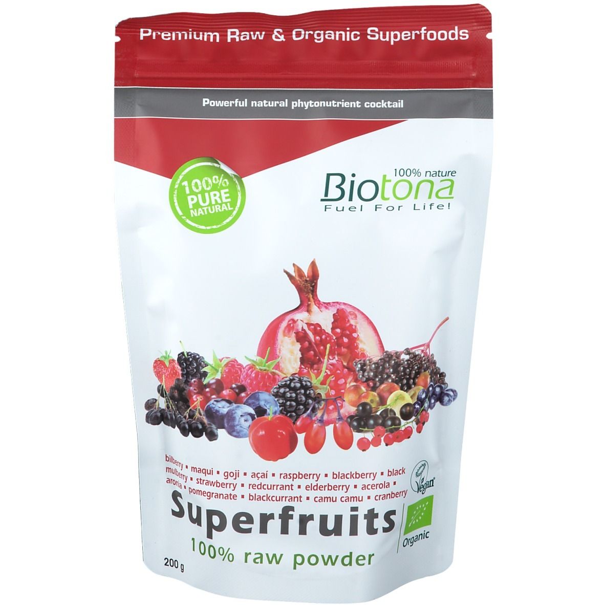 Image of Biotona Superfruits Raw Powder