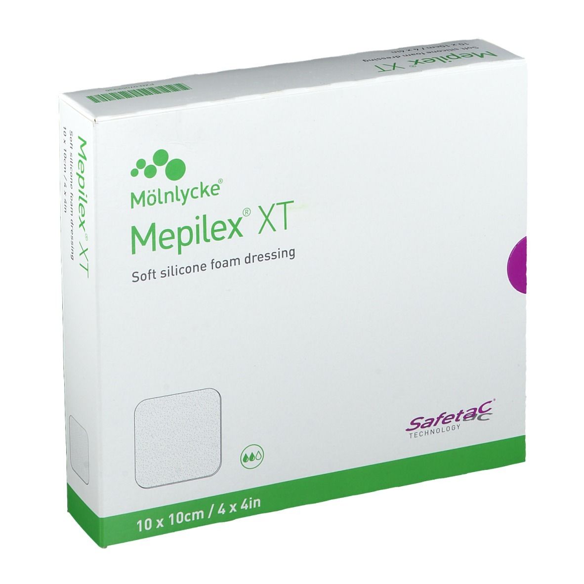 Mepilex® XT 10 x 10 cm