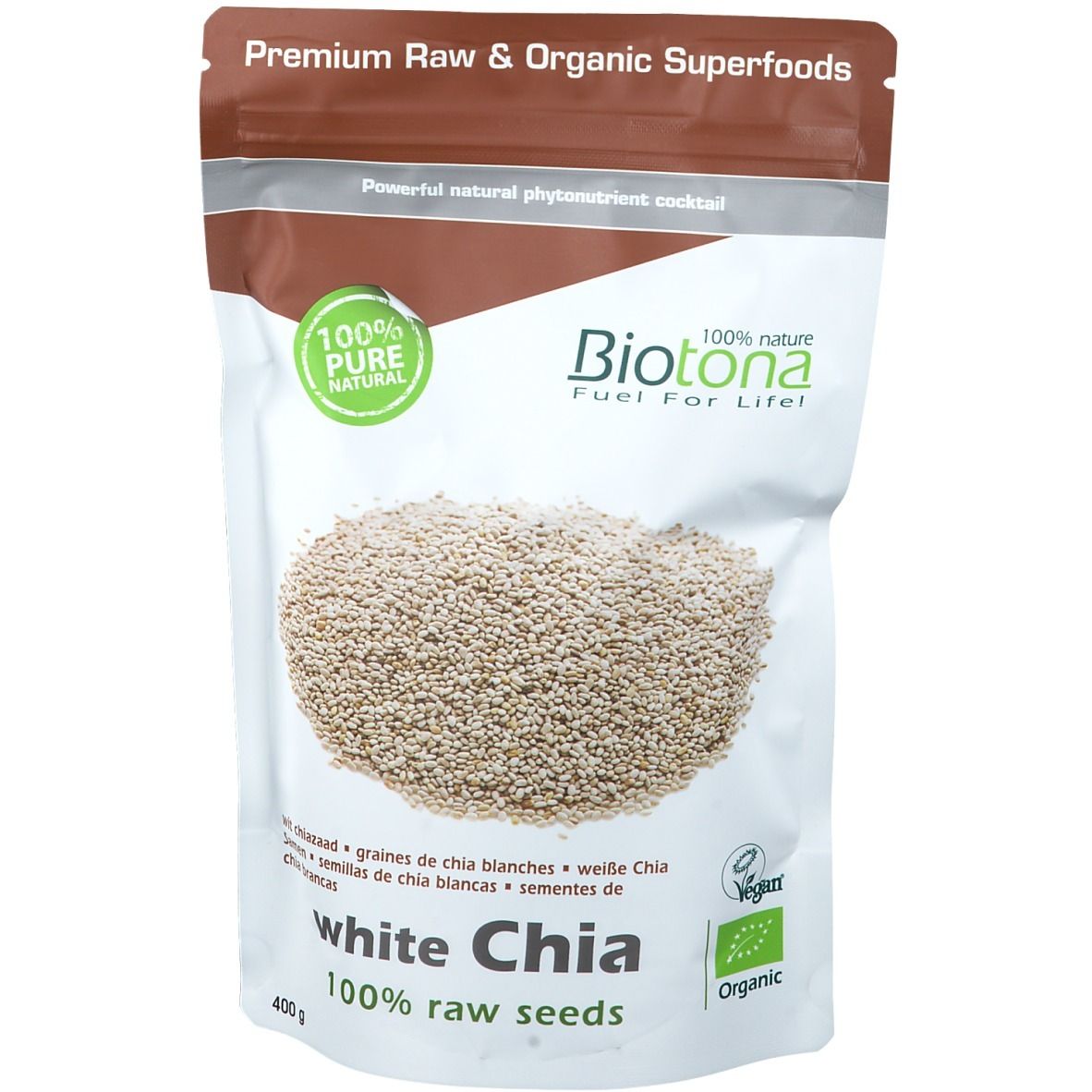 Image of Biotona White Chia Raw Seed