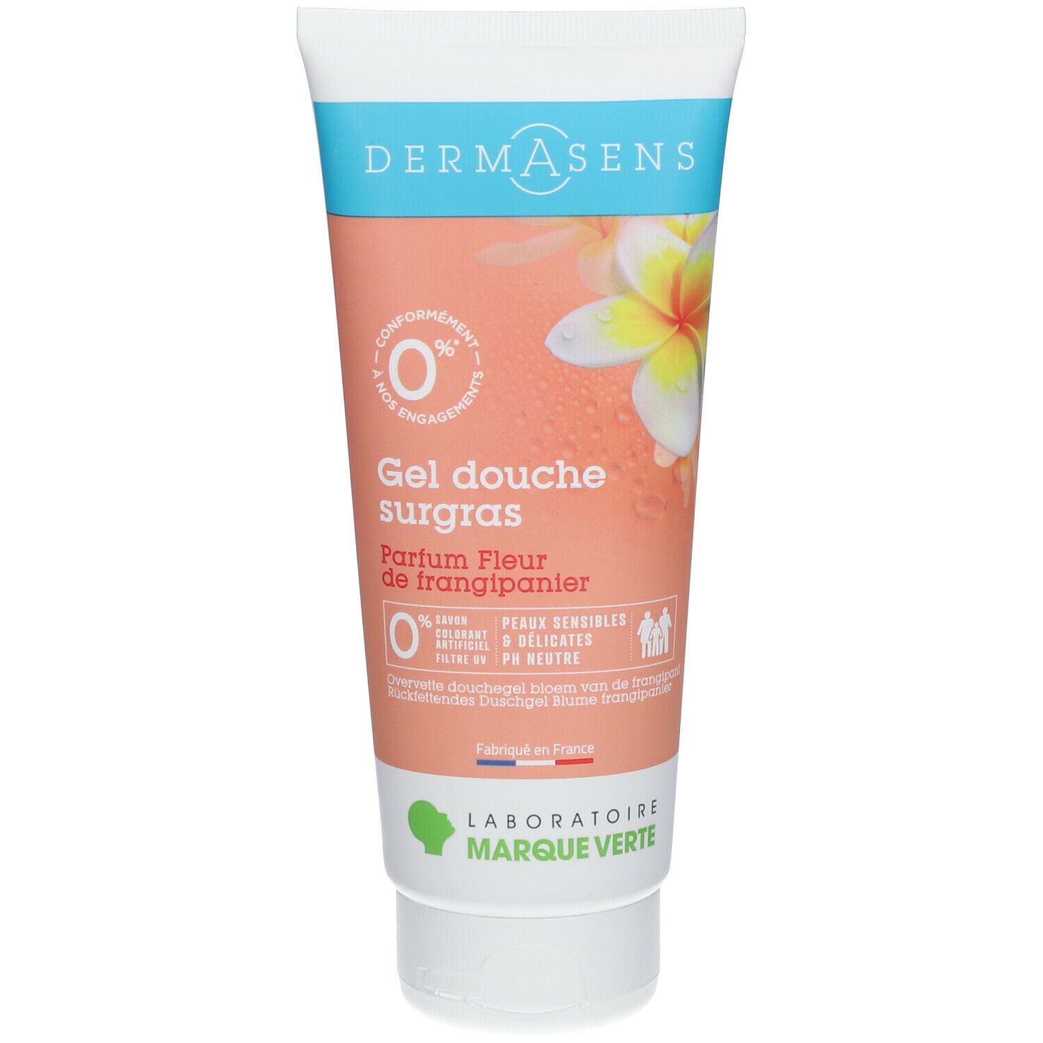 DermAsens Duschgel surgras Fleur de frangipanier