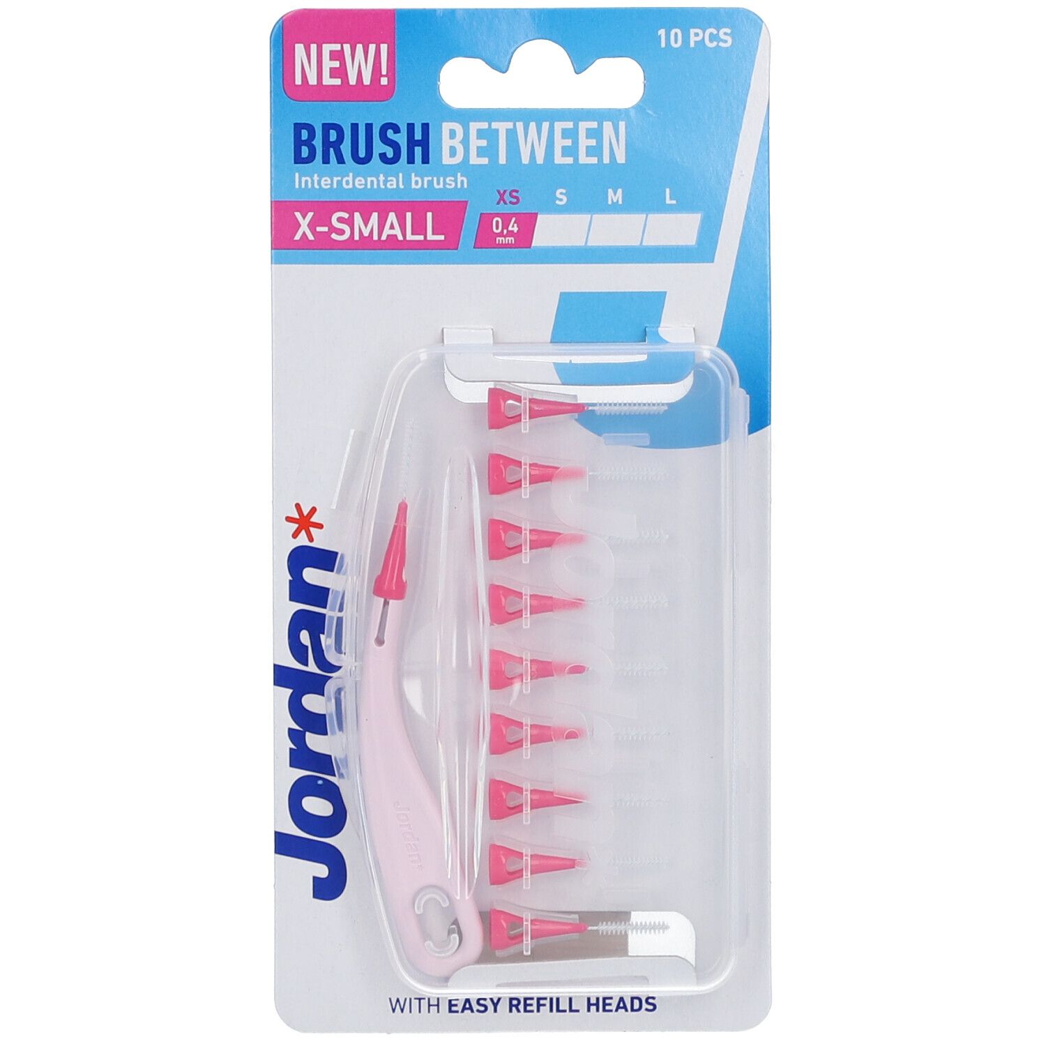 Jordan CLINIC Brossettes interdentaire Taille S (0,4 mm)