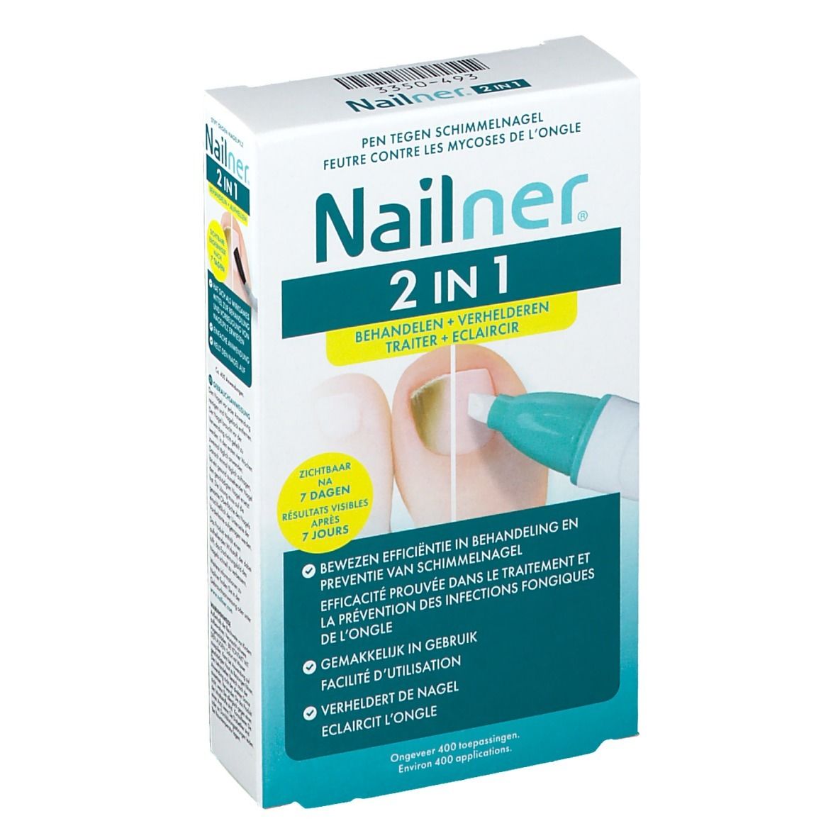 nailner® Nagelpilzstift 2 in 1