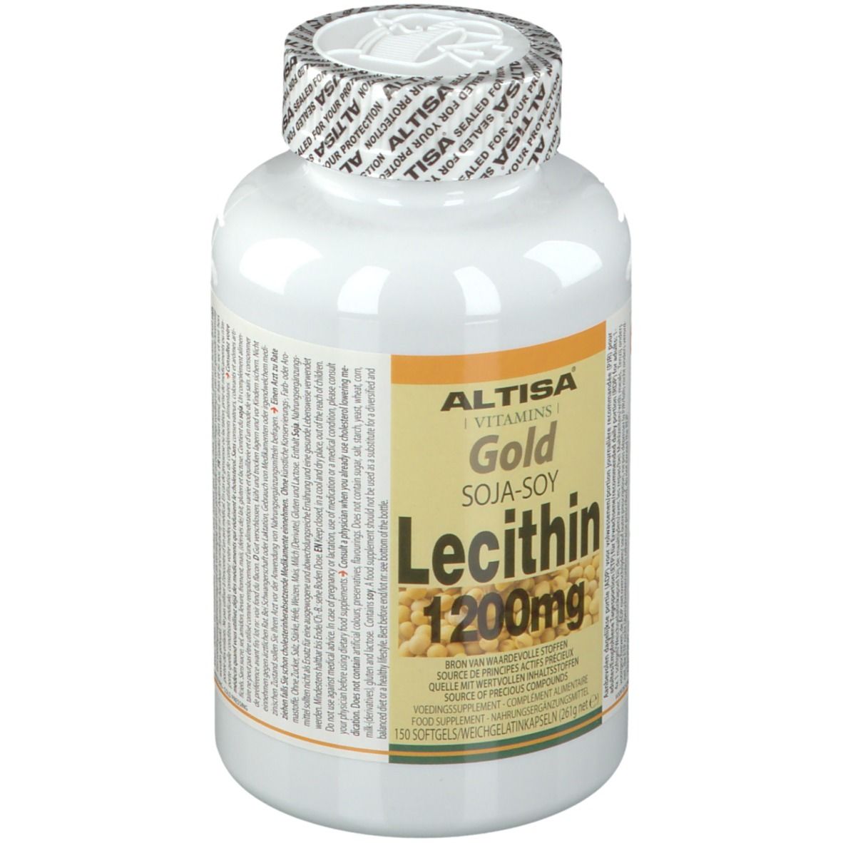 Altisa Lecithin Gold sojalecithine 1200 mg shopapotheke.ch