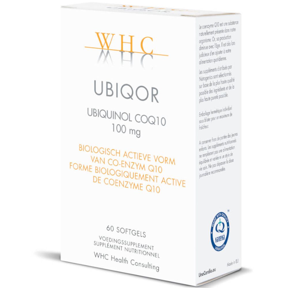 Image of WHC Ubiqor® Ubiquinol CoQ10 100 mg