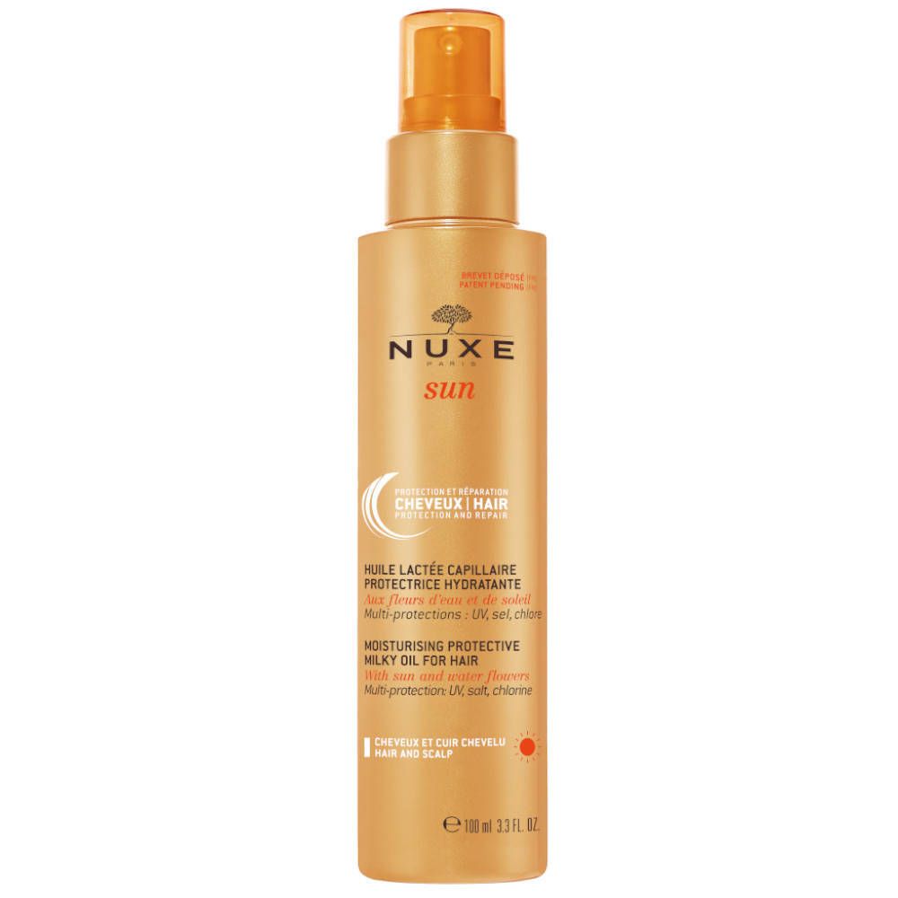 Nuxe Sun Huile lactée capillaire protectrice