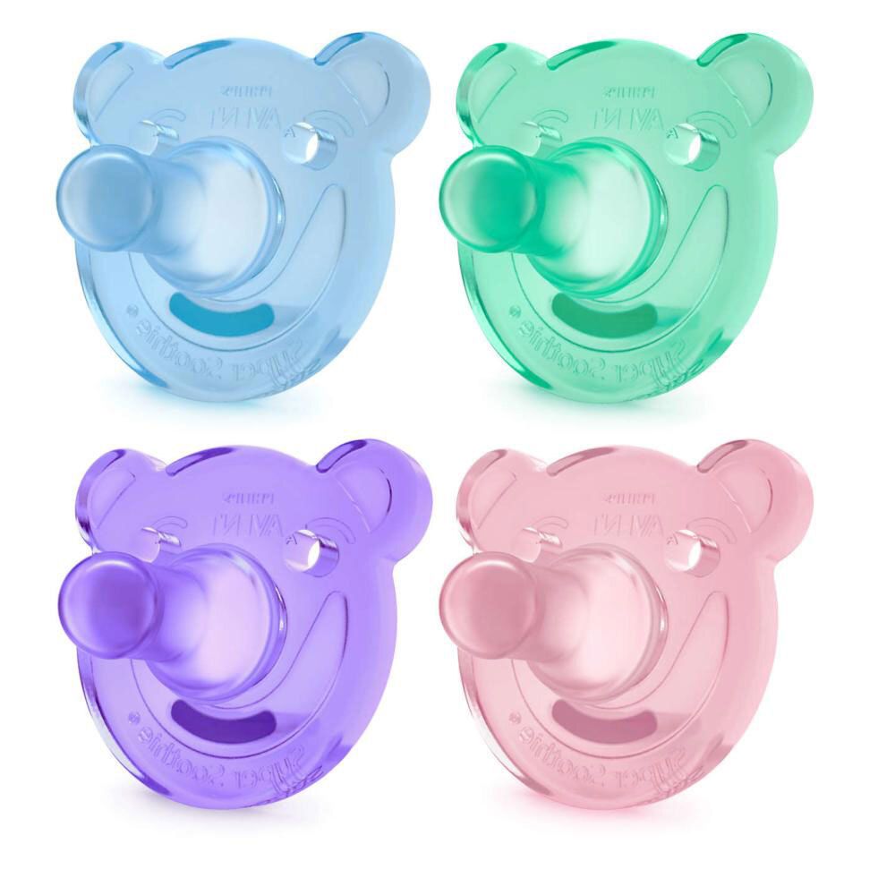 Avent Sucette Soothie Silicone 0-3 mois