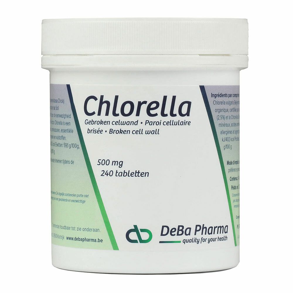 Image of DeBa Pharma Chlorella 500mg