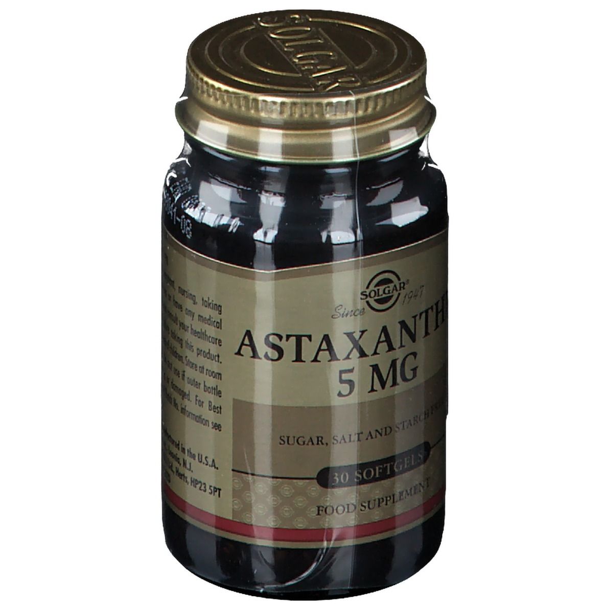 Solgar Astaxanthin 5 mg shopapotheke.ch