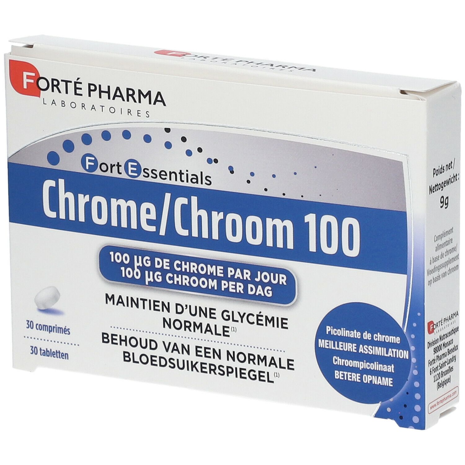 Image of Forté Pharma Chrom 100